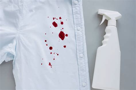 what gets fake blood out of clothes|blood stain hack.